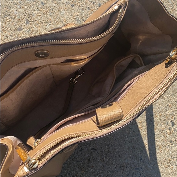 Michael Kors Medium Saffiano Leather Satchel